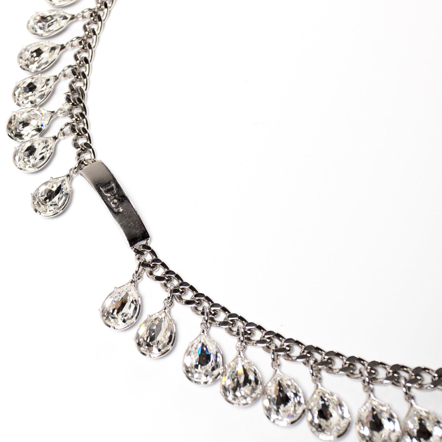 Ceinture argent Dior par Galliano F/W 2004