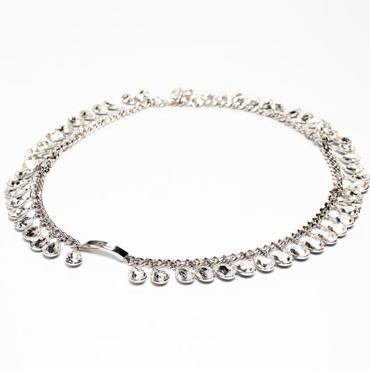 Ceinture argent Dior par Galliano F/W 2004