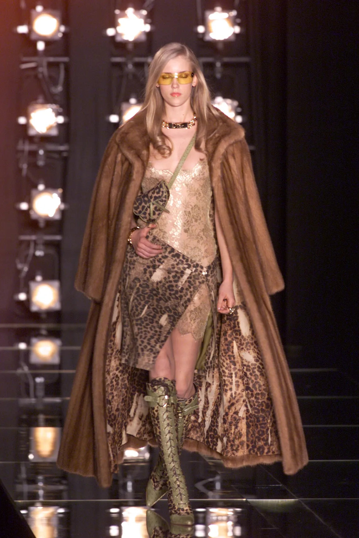 Mini Sac Saddle Dior par Galliano - F/W 2000