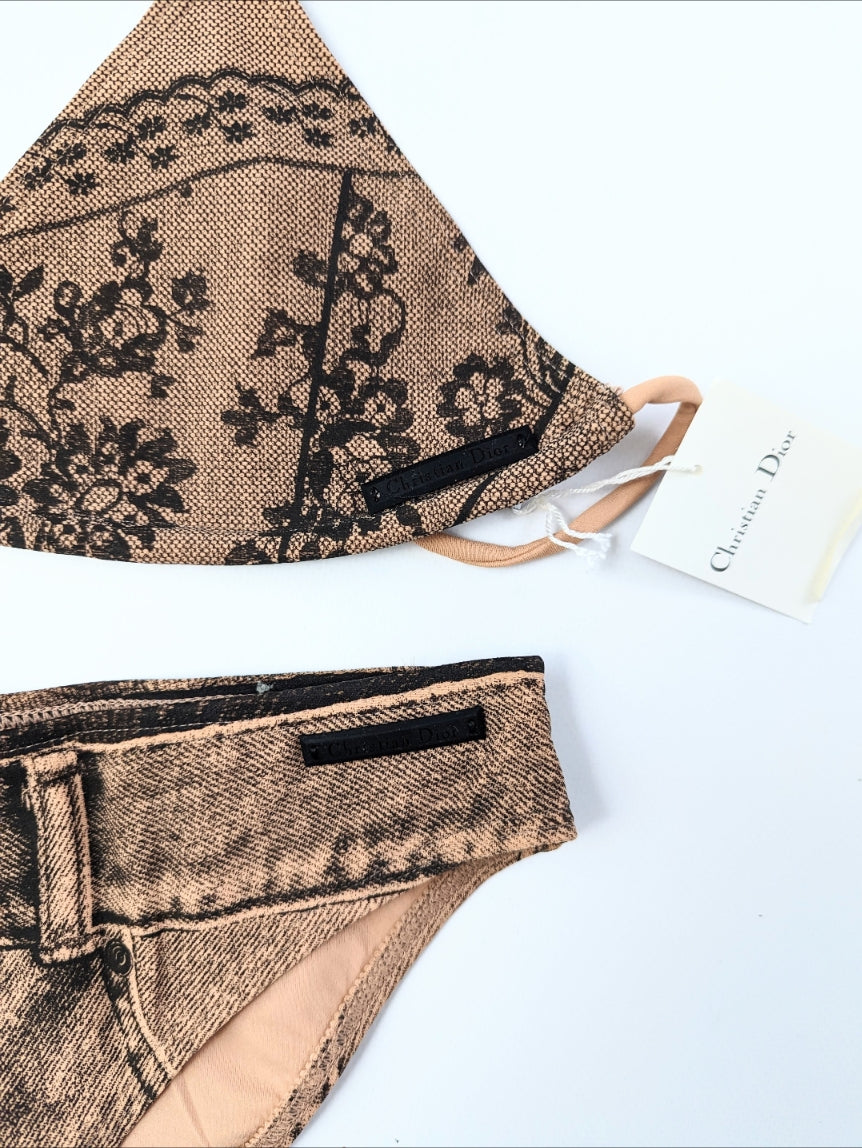 Bikini maillot de bain Dior by Galliano 2006