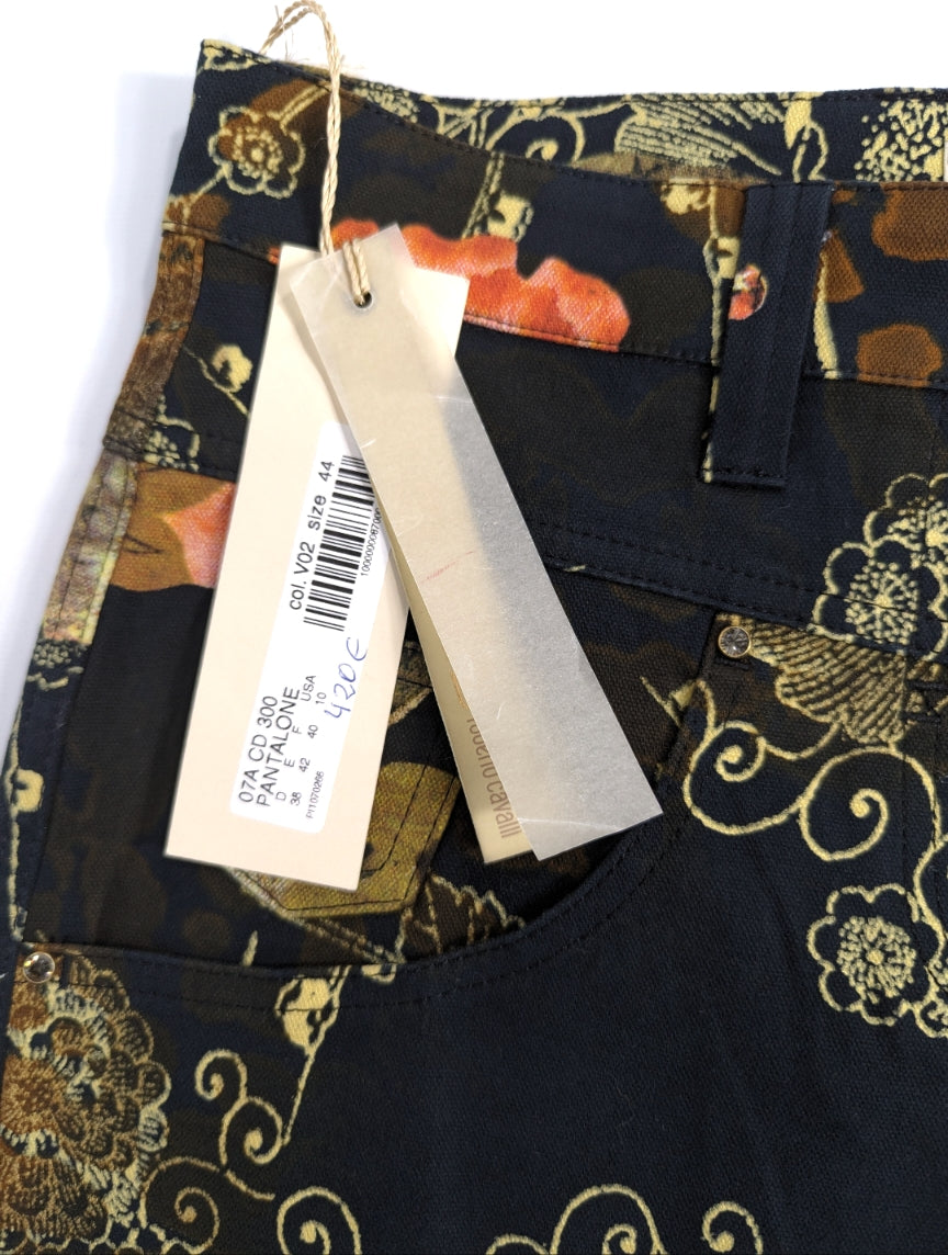 Pantalon à imprimé psychédélique Roberto Cavalli - M