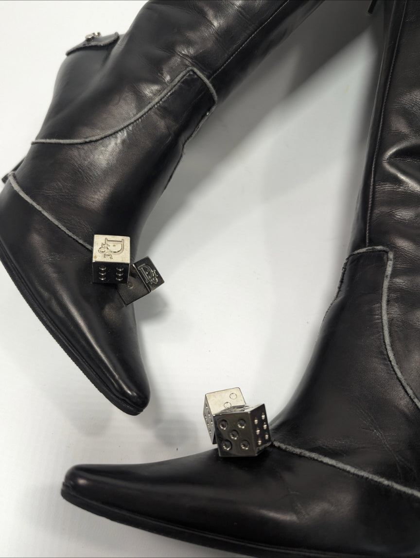 Bottes "dé" Dior par Galliano - EU37,5|UK4,5|US6,5