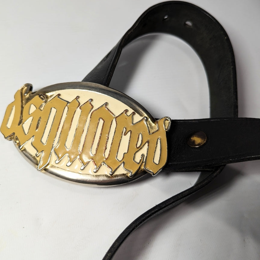 Ceinture Dsquared2 logo
