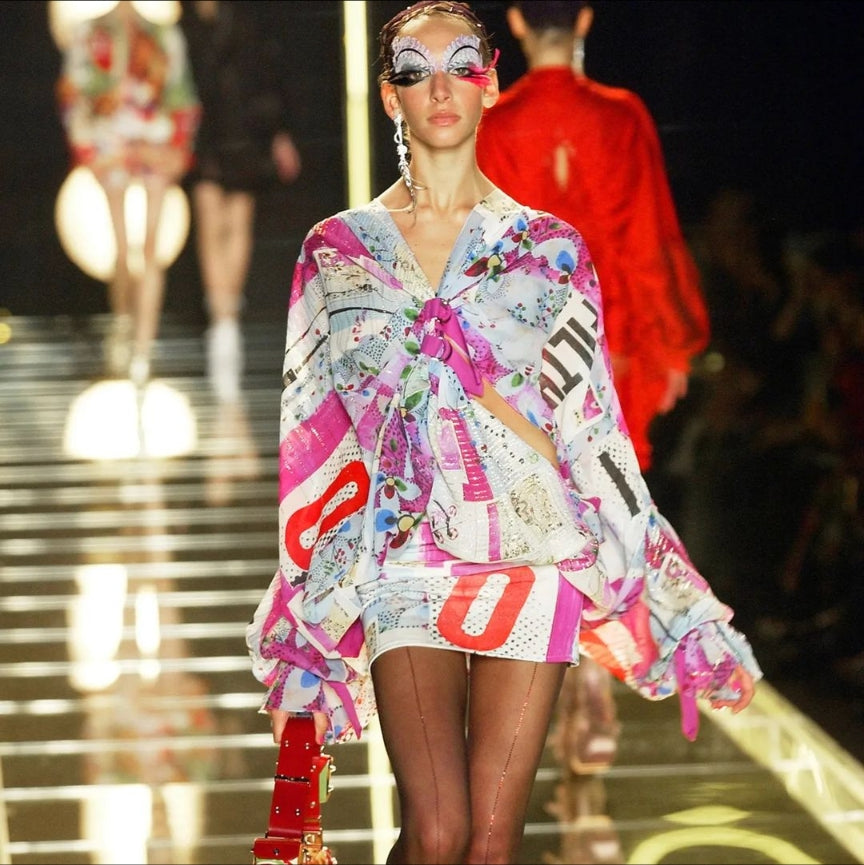 T-shirt rose Dior par Galliano S/S 2003