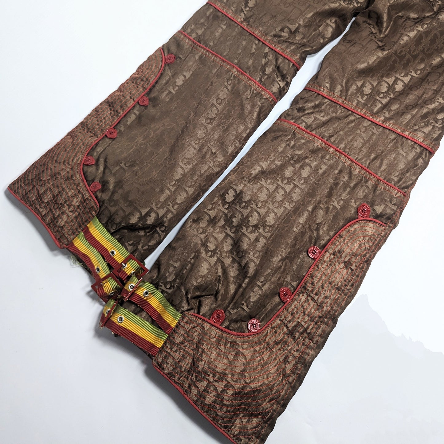 Pantalon Dior by Galliano monogramme Rasta