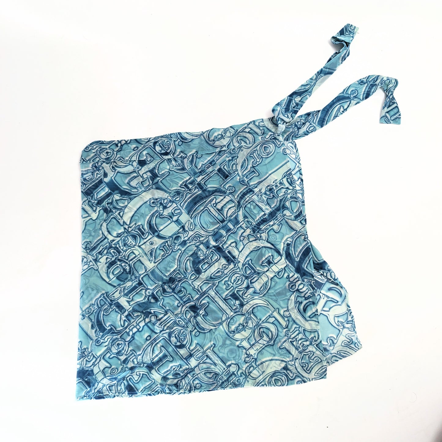 Paréo mesh monogramme Dior par Galliano bleu