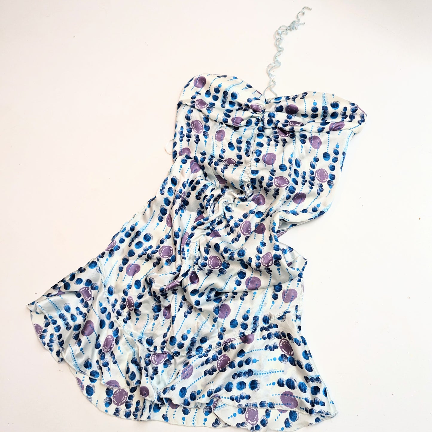 Robe bandeau Jean-Paul Gaultier en soie - M/L