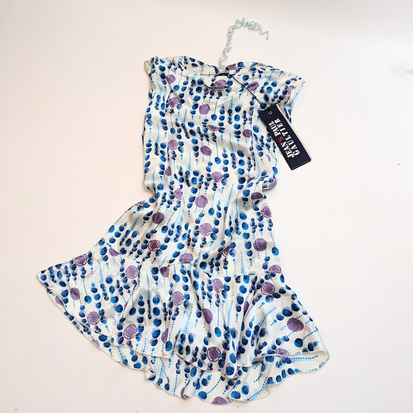 Robe bandeau Jean-Paul Gaultier en soie - M/L