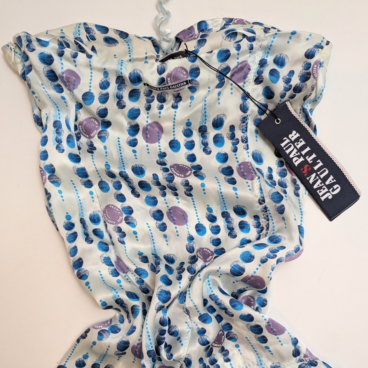 Robe bandeau Jean-Paul Gaultier en soie - M/L