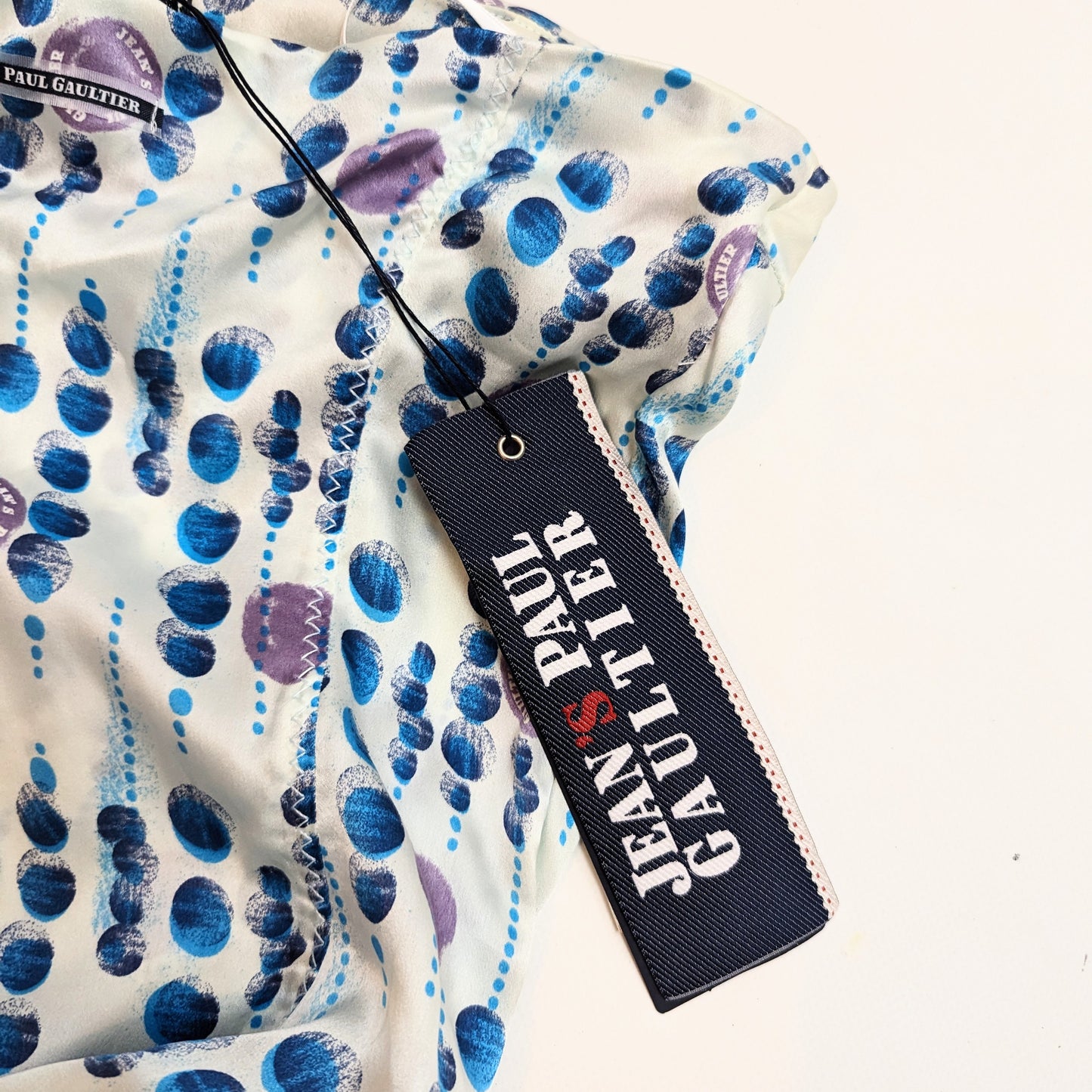 Robe bandeau Jean-Paul Gaultier en soie - M/L