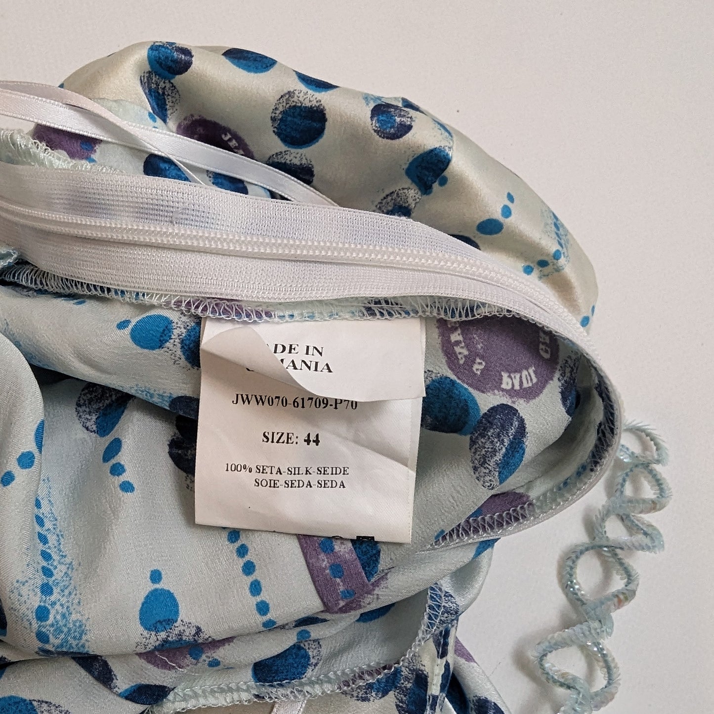 Robe bandeau Jean-Paul Gaultier en soie - M/L