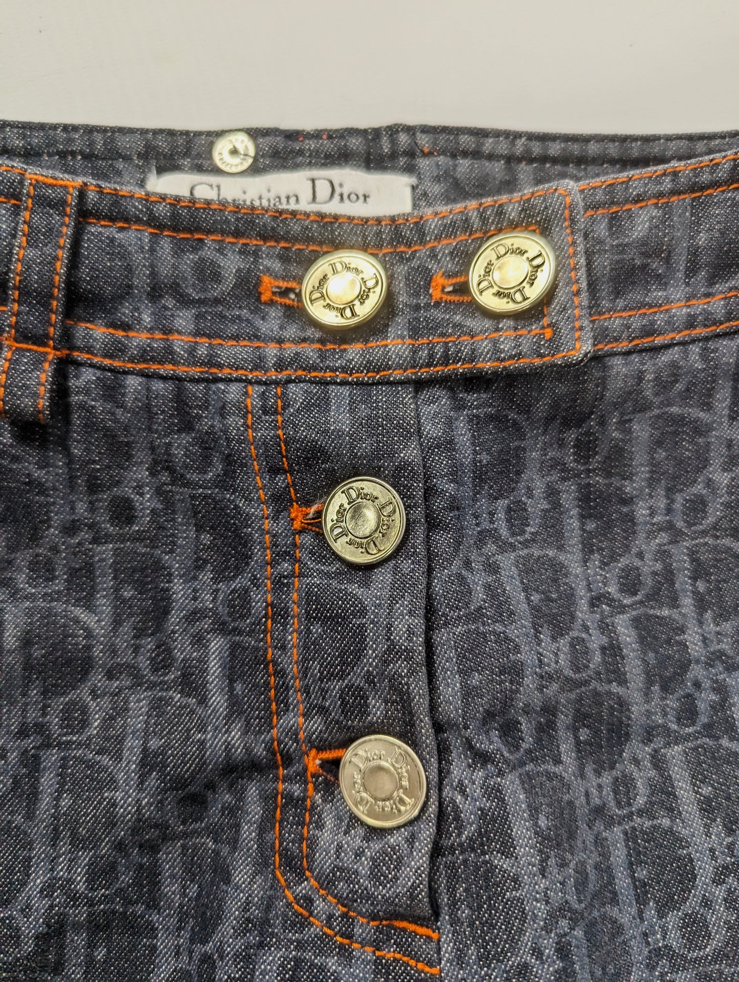 Jeans monogramme Dior par Galliano S/S 2006 - S