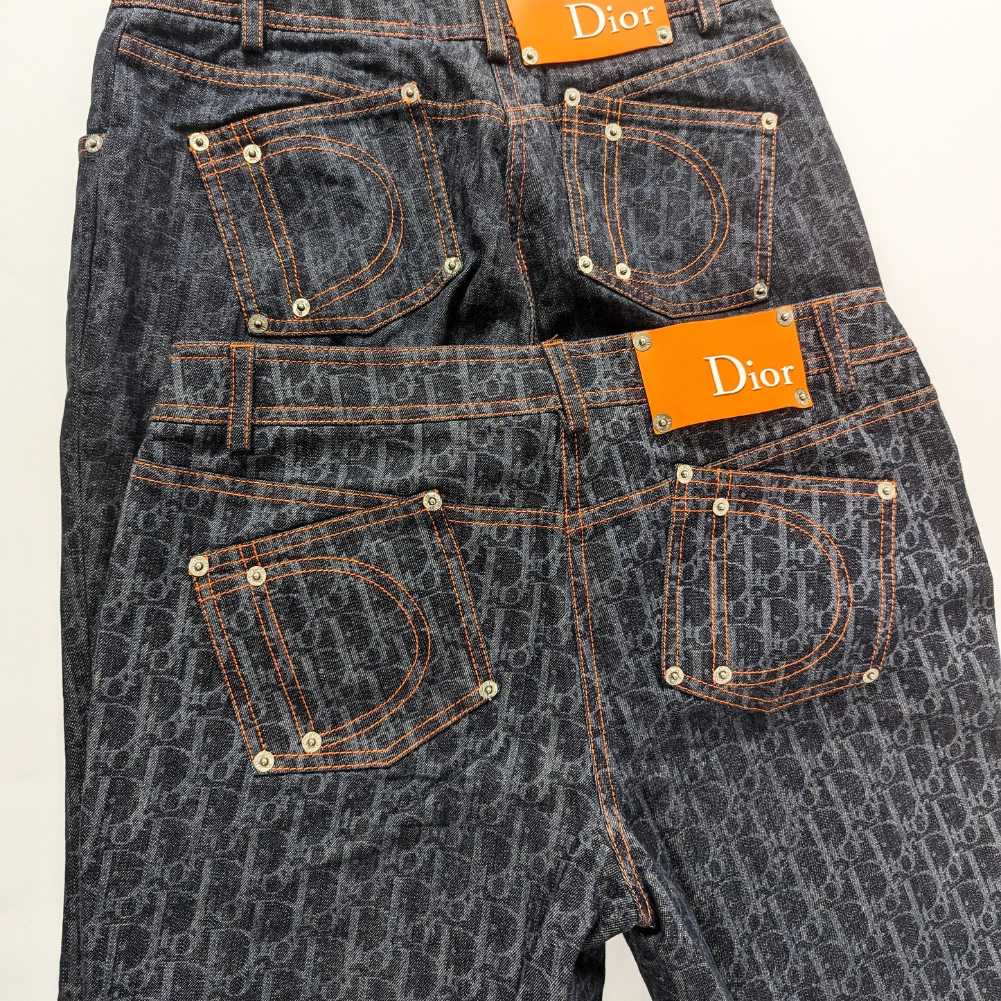 Jeans monogramme Dior par Galliano S/S 2006 - S