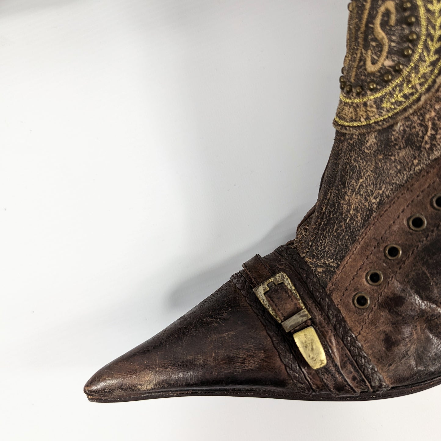 Bottes El Dantes en cuir marron - FR39|5.5UK |7US