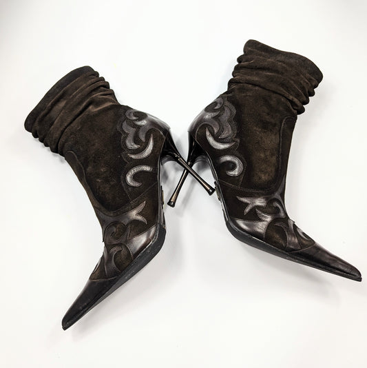 El dantes bottines en suedine - EU37|UK4|US5,5