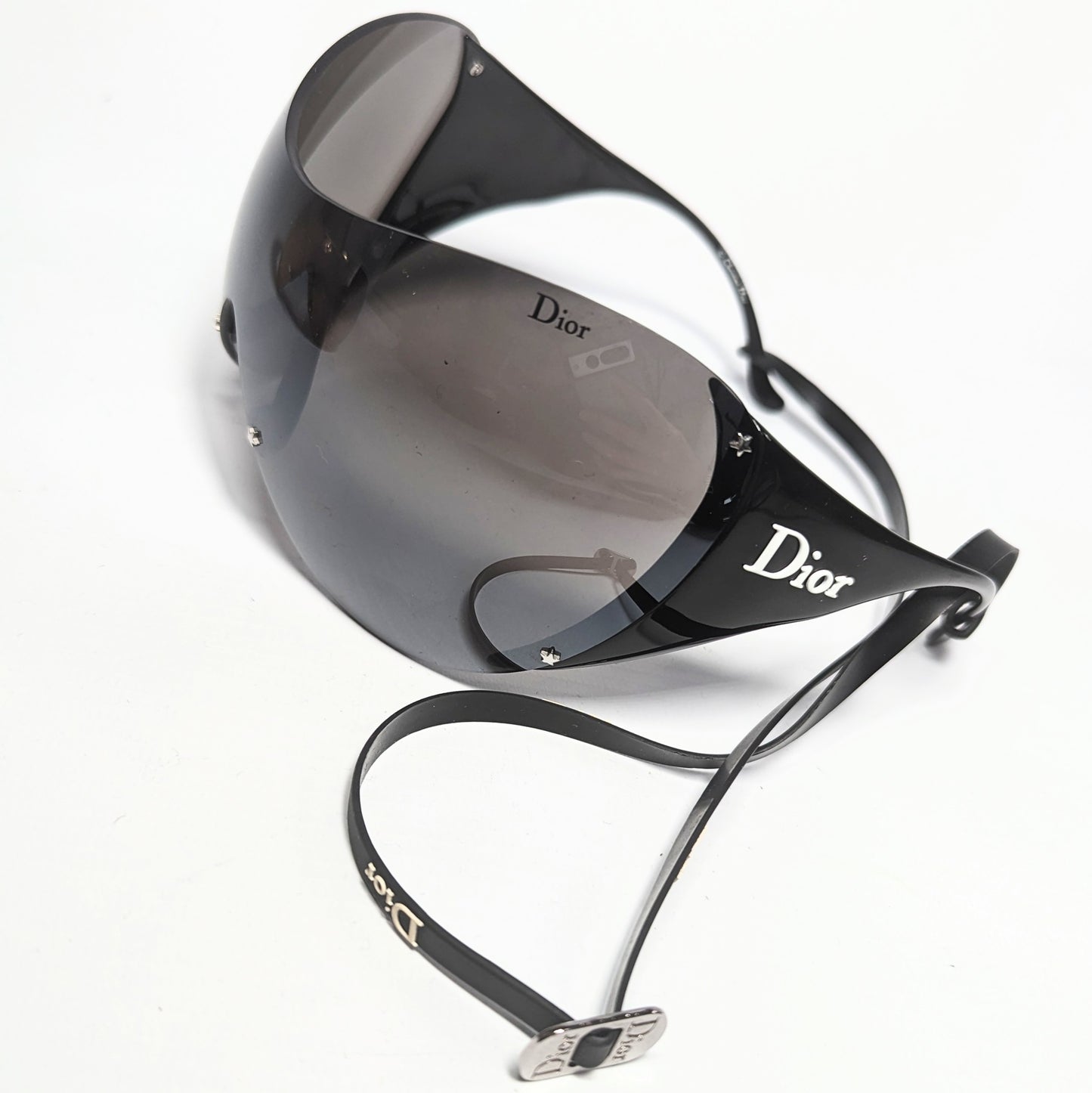 Lunettes de soleil noire Ski Dior by Galliano