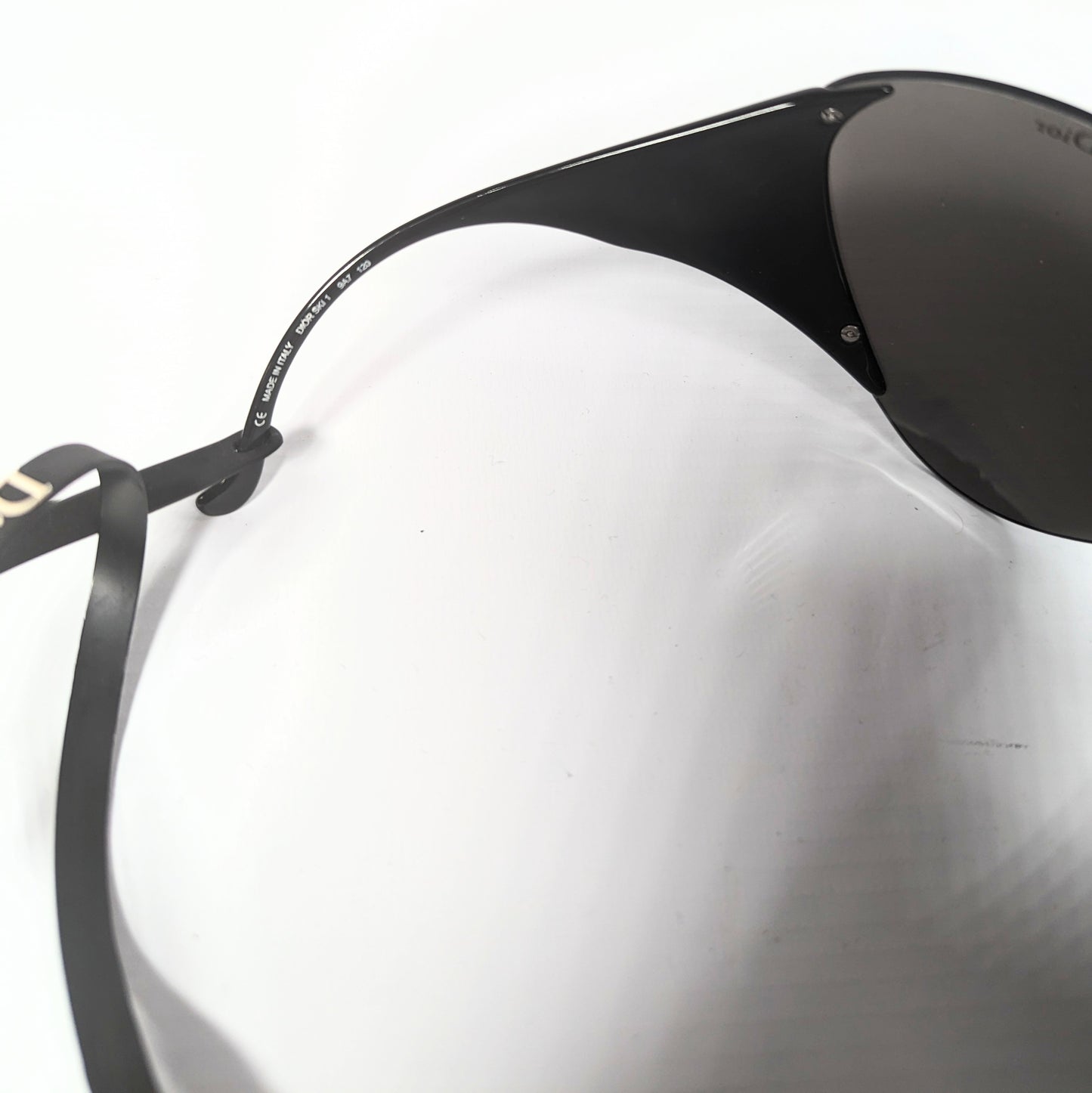 Lunettes de soleil noire Ski Dior by Galliano
