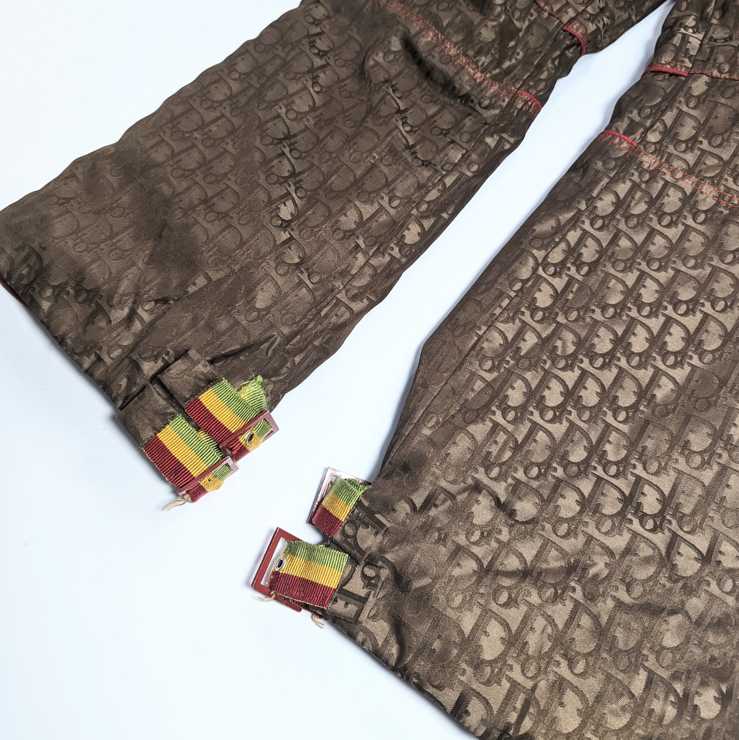 Pantalon Dior by Galliano monogramme Rasta
