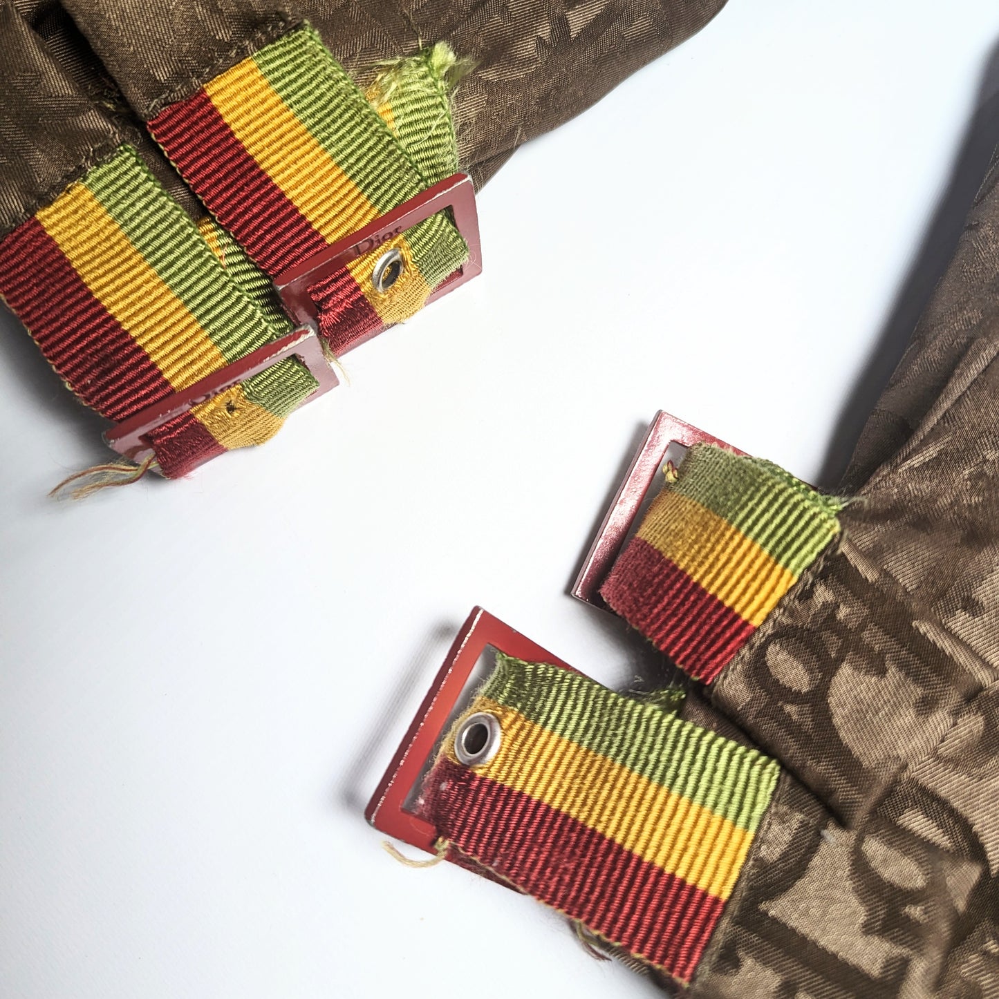 Pantalon Dior by Galliano monogramme Rasta
