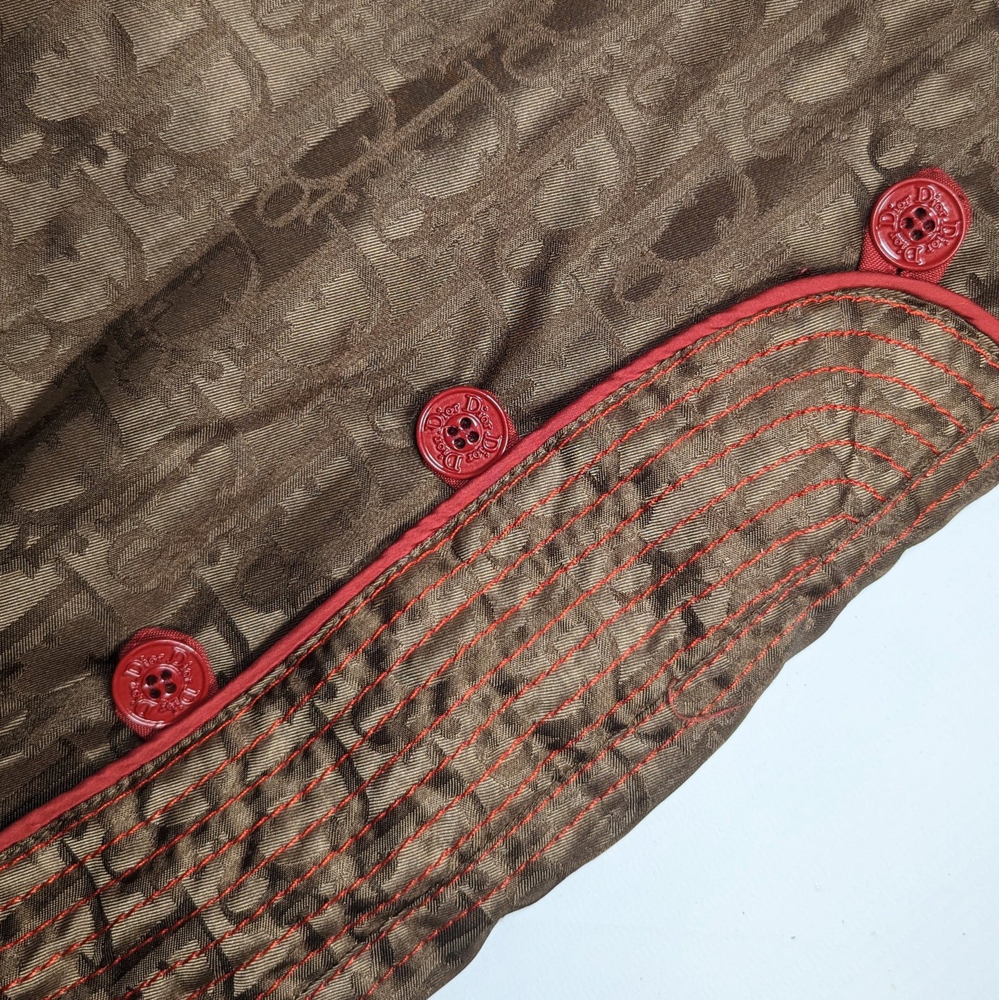 Pantalon Dior by Galliano monogramme Rasta