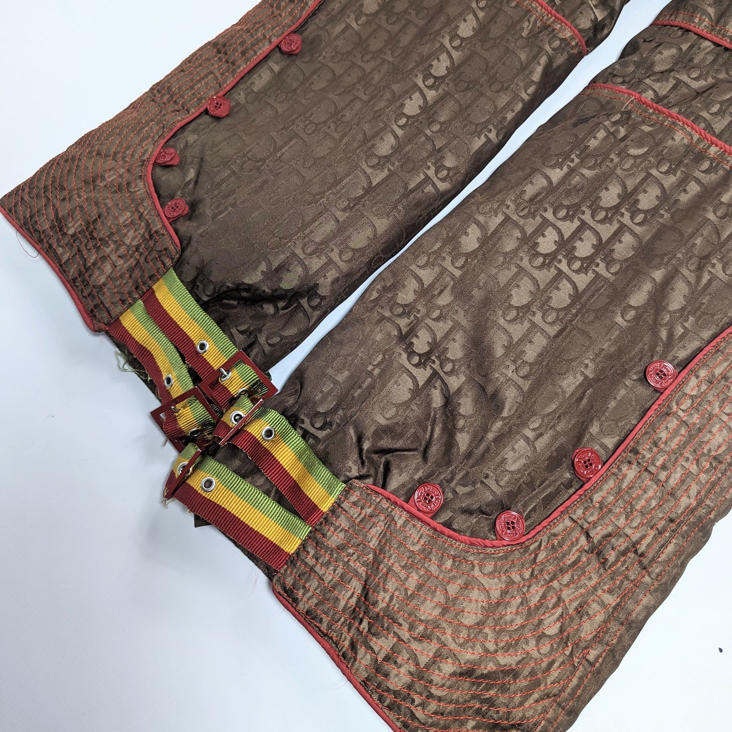 Pantalon Dior by Galliano monogramme Rasta