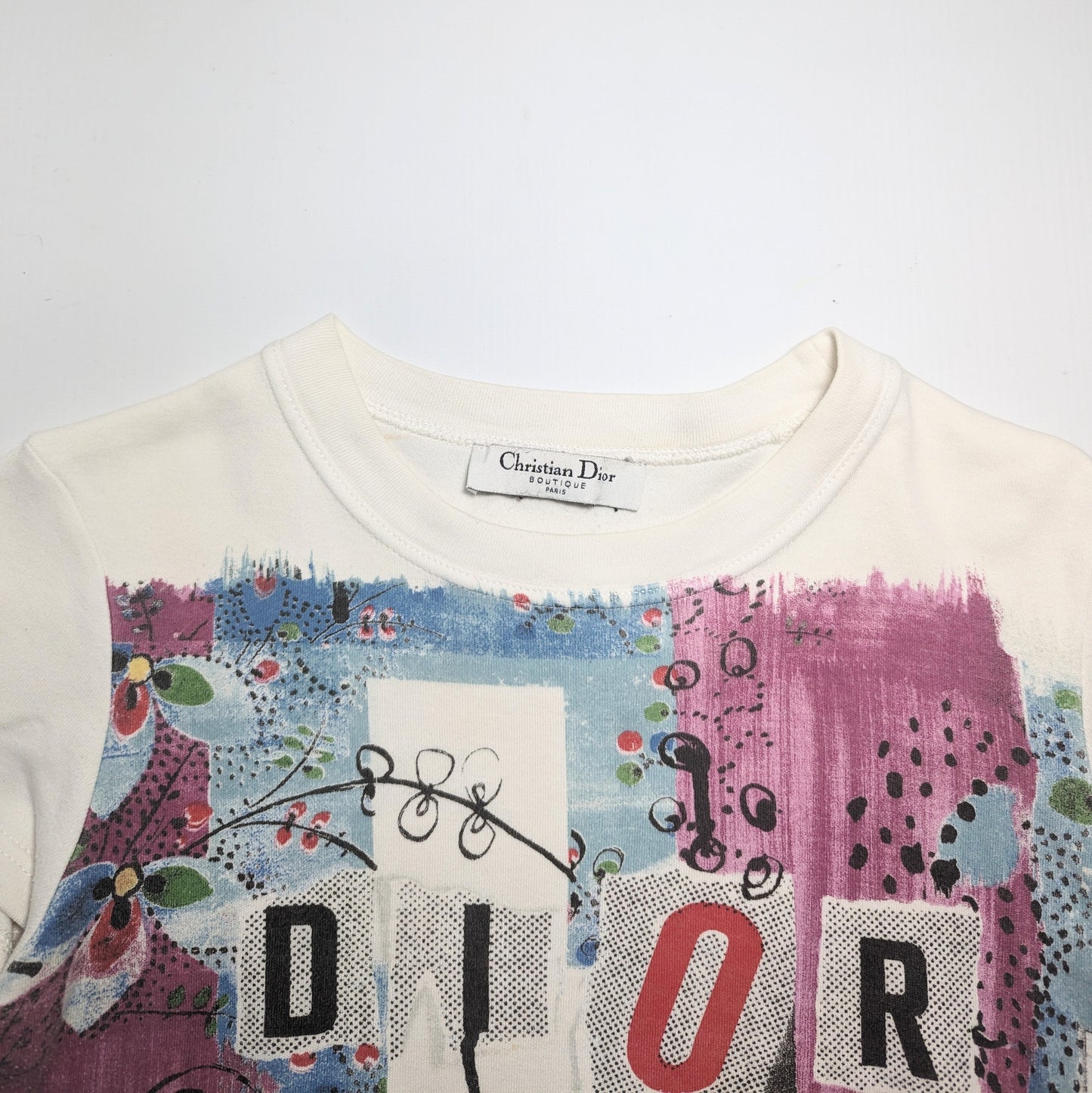 T-shirt rose Dior par Galliano S/S 2003