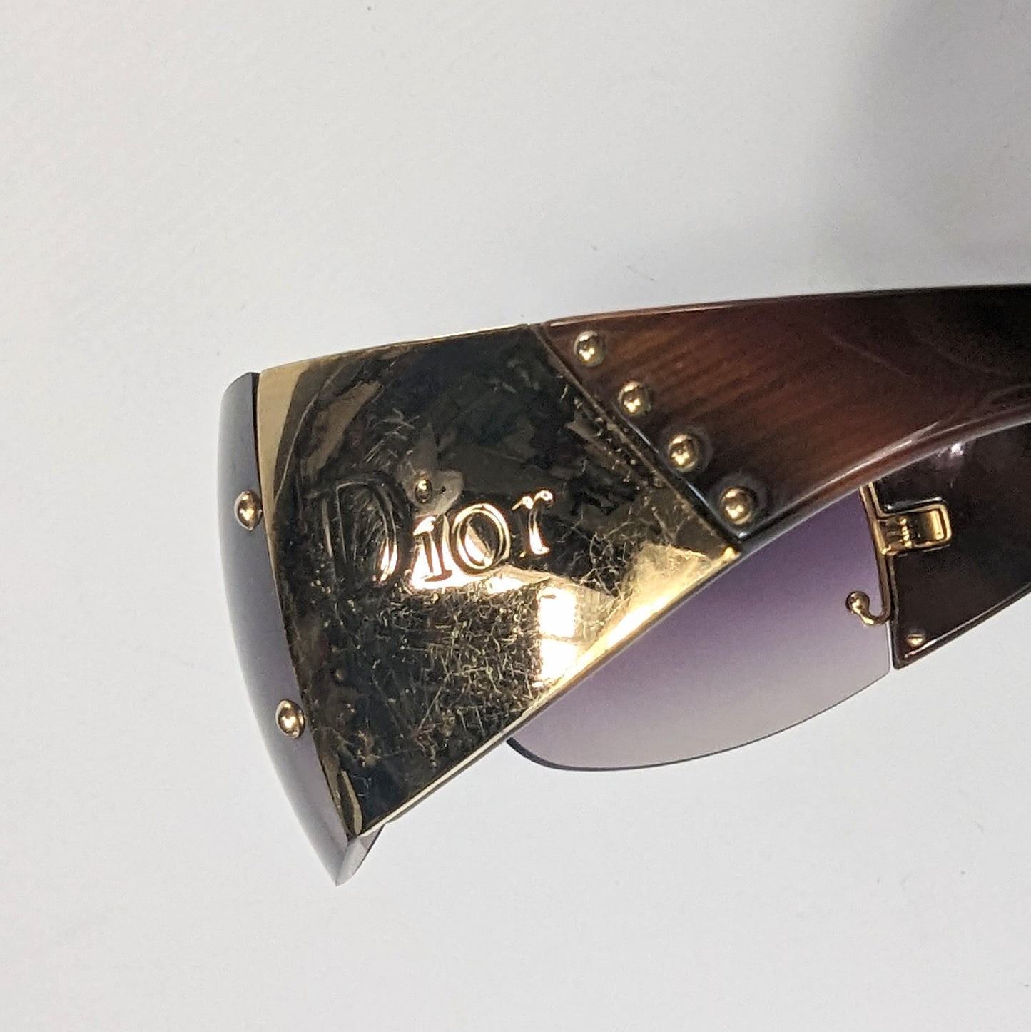 Lunettes de soleil masque "Diorito 2" violettes.