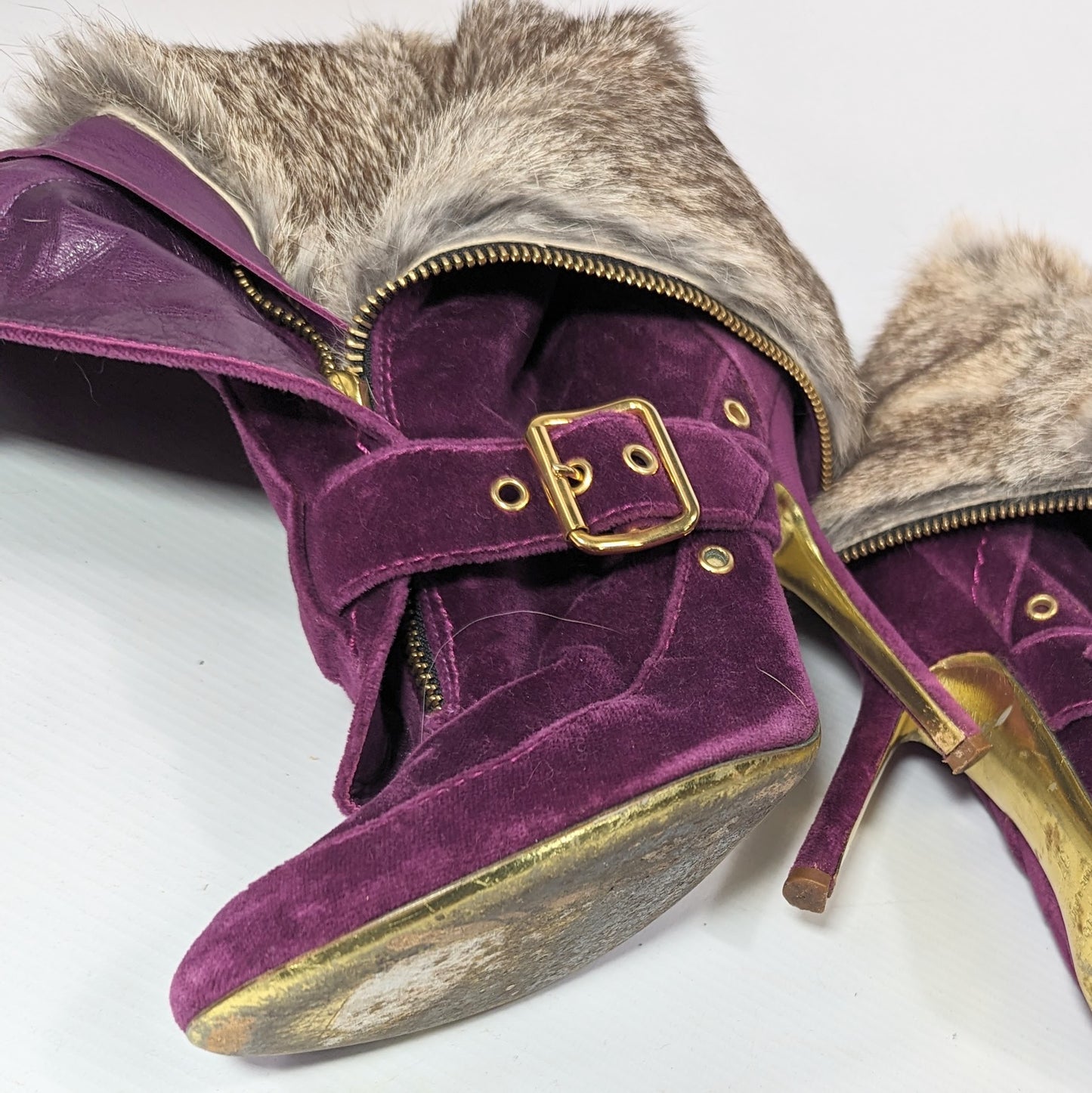 Bottines violet Dsquared2 - EU37|UK4|US6