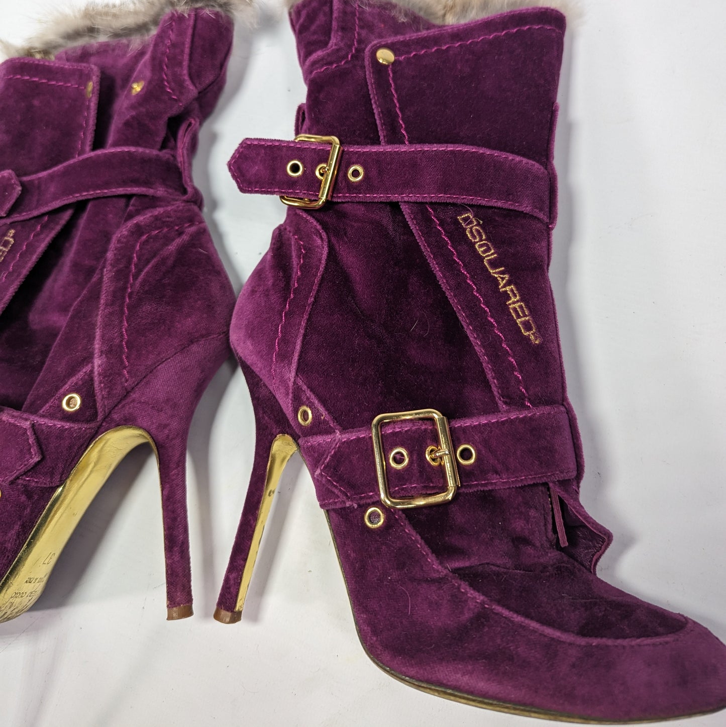 Bottines violet Dsquared2 - EU37|UK4|US6
