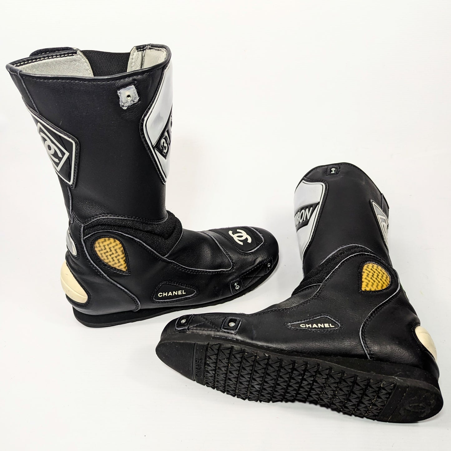 Bottes Chanel motobike - EU41|UK8|US10