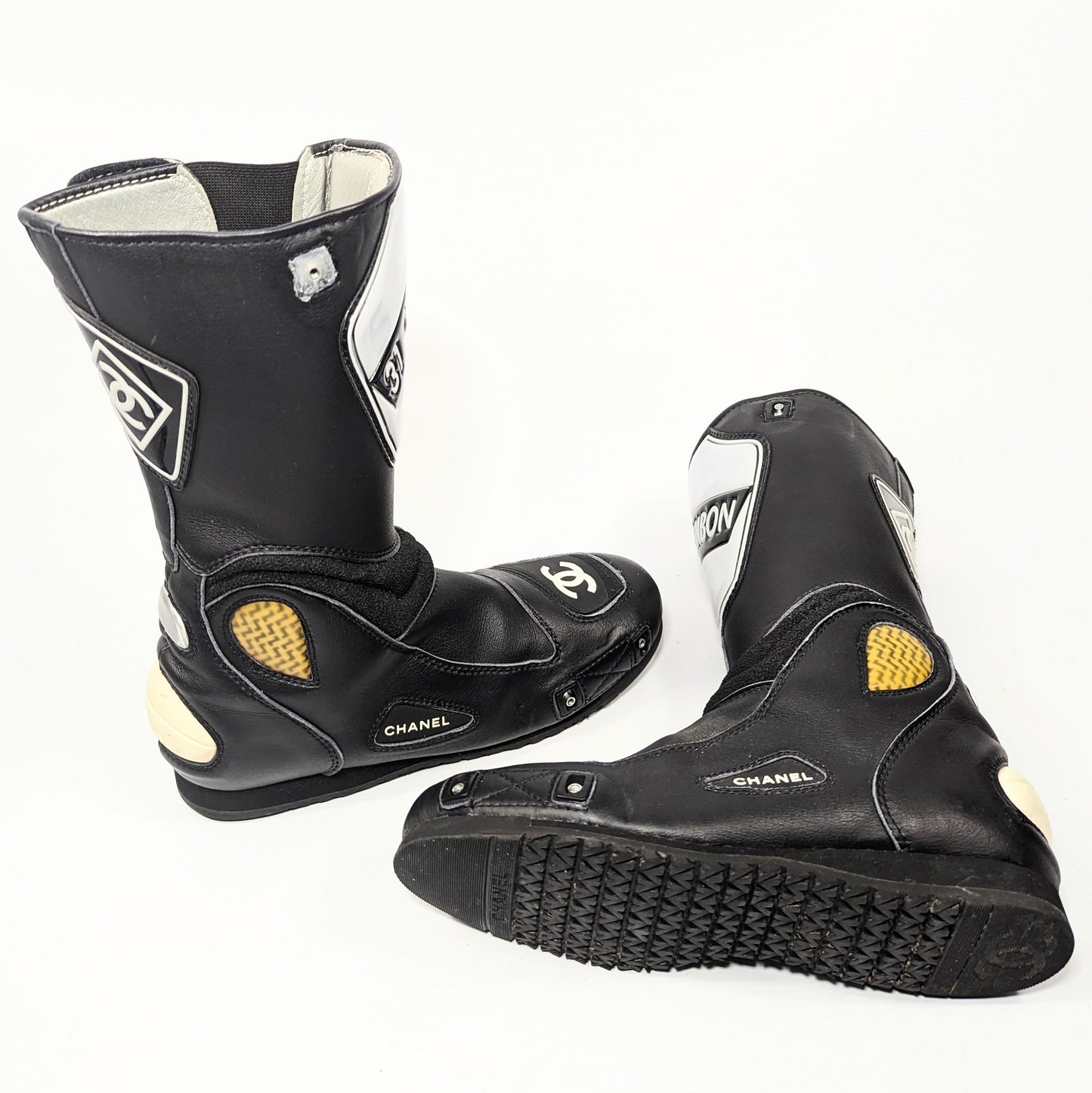 Bottes Chanel motobike - EU41|UK8|US10
