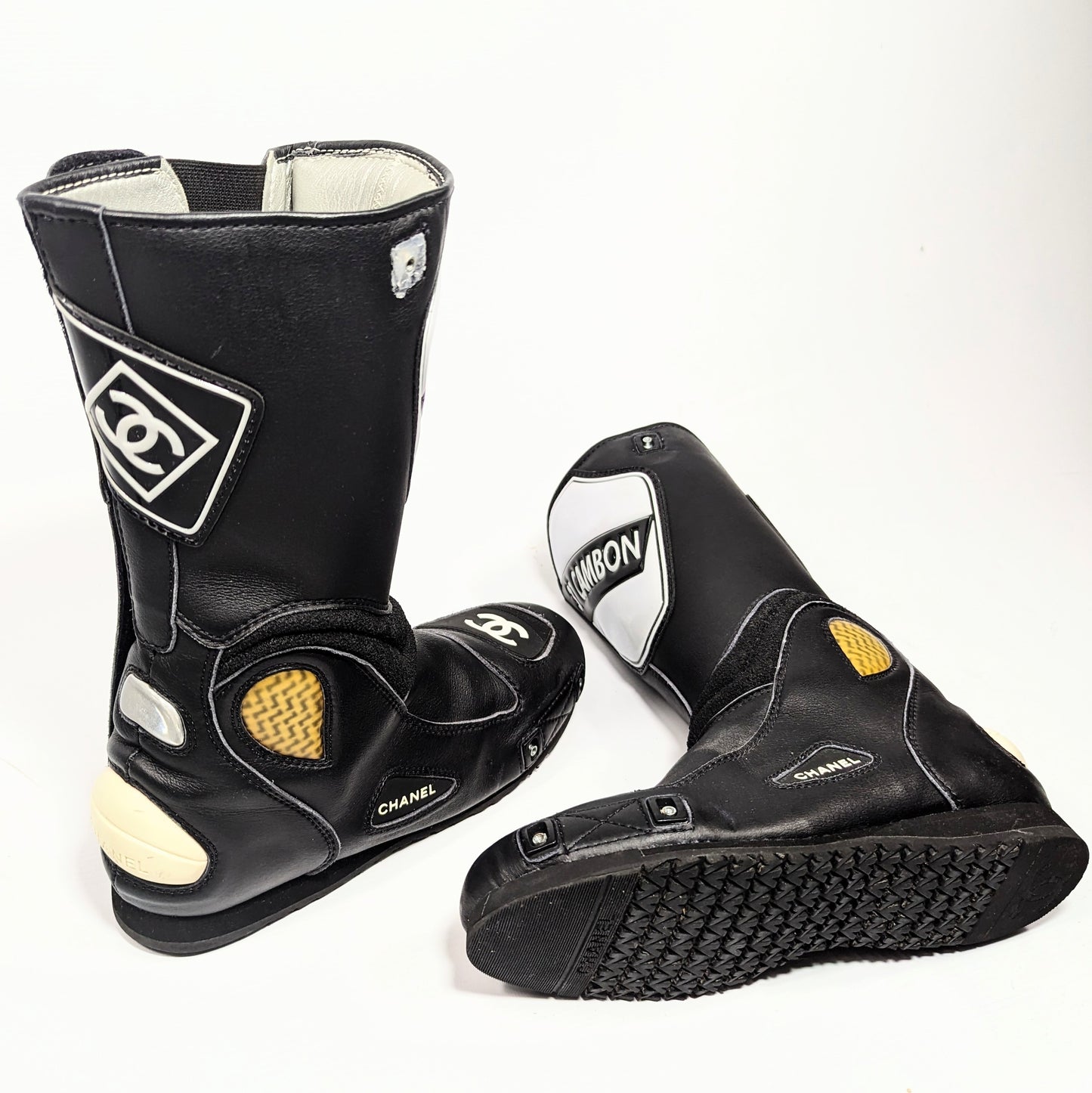 Bottes Chanel motobike - EU41|UK8|US10