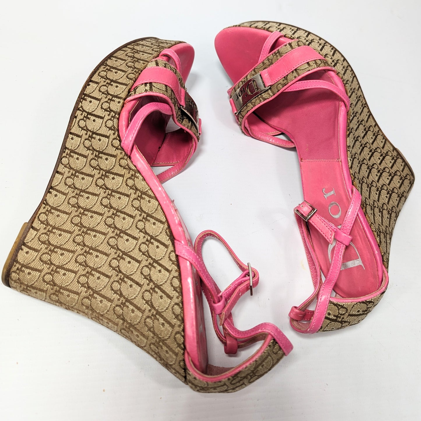 Sandales Dior par Galliano monogramme - EU37,5|UK4,5|US6,5