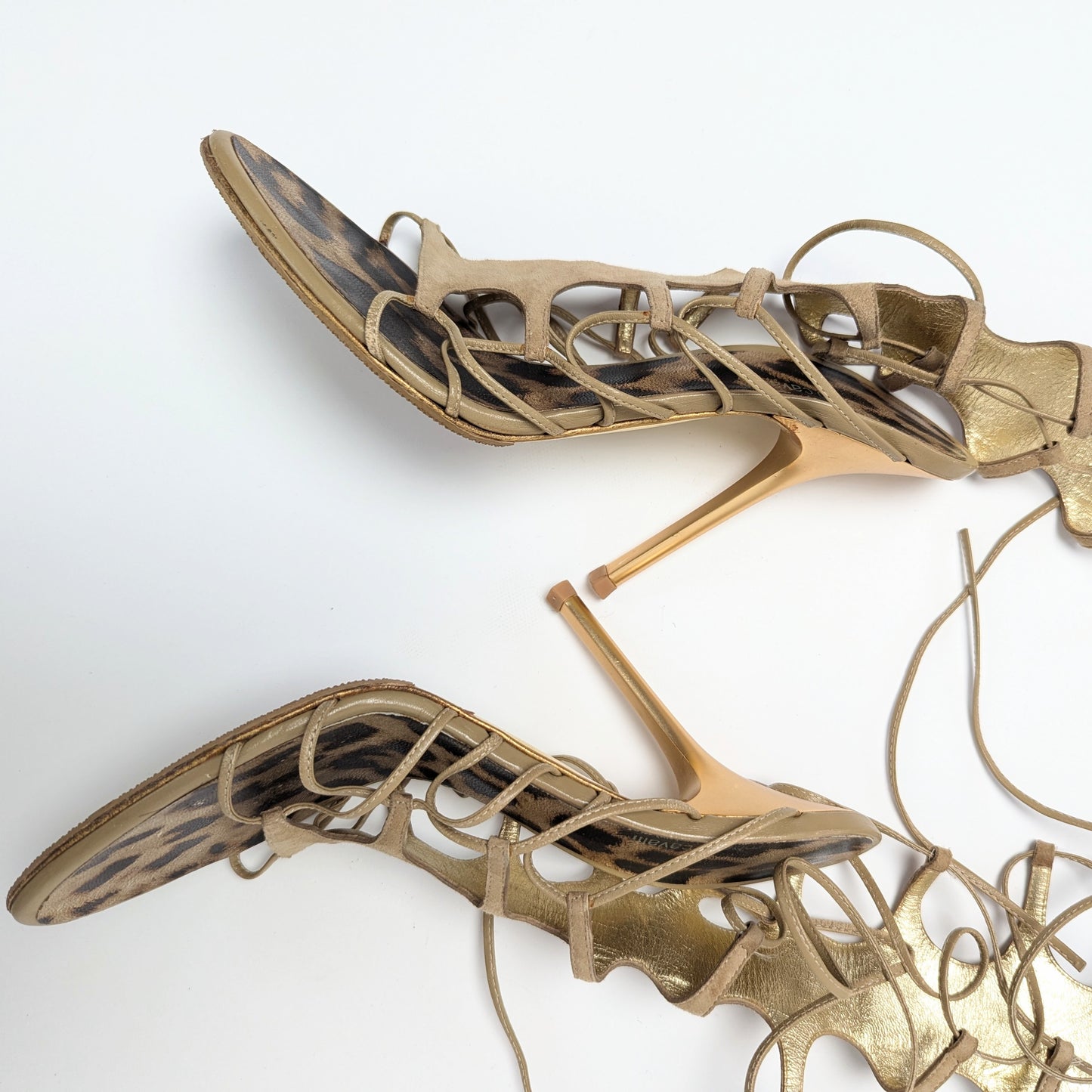 Sandales hautes Roberto Cavalli- EU38|UK5|US6