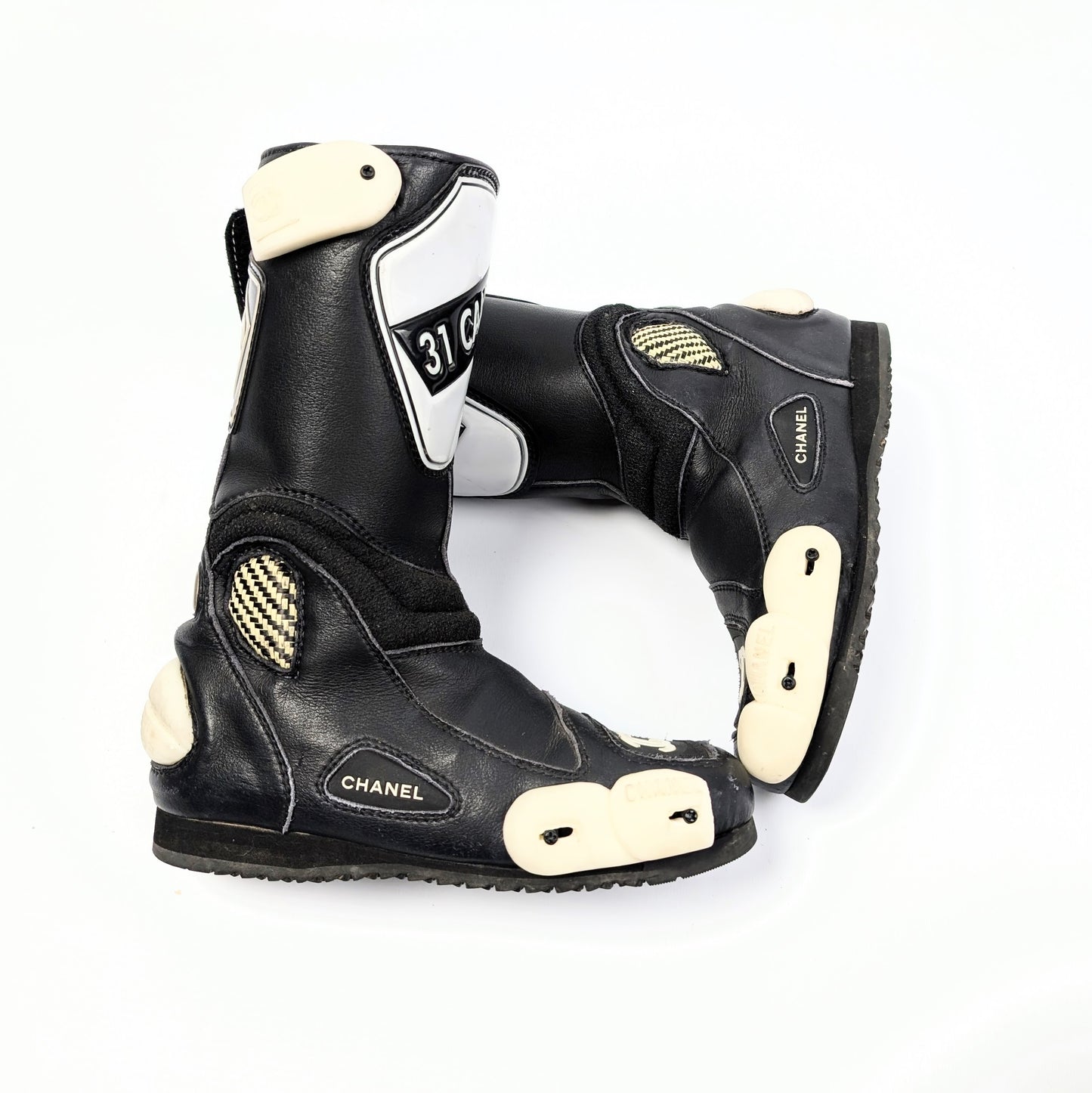 Bottes Chanel motobike - EU37|UK4|US6