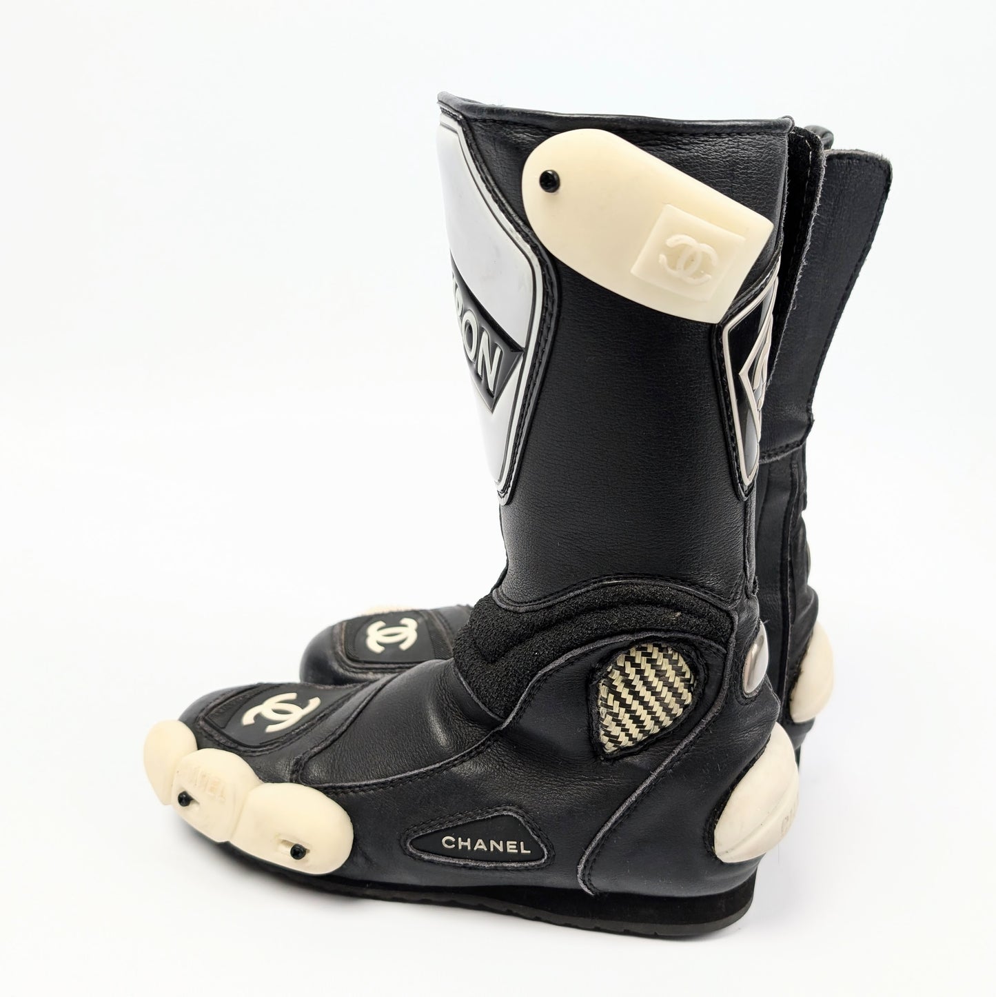 Bottes Chanel motobike - EU37|UK4|US6