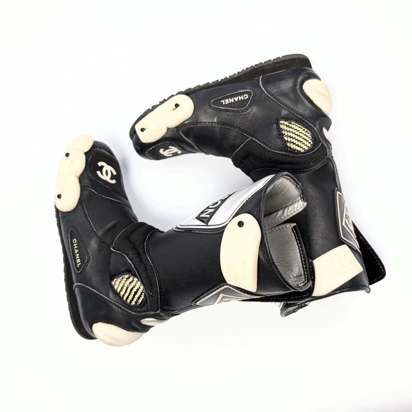 Bottes Chanel motobike - EU37|UK4|US6