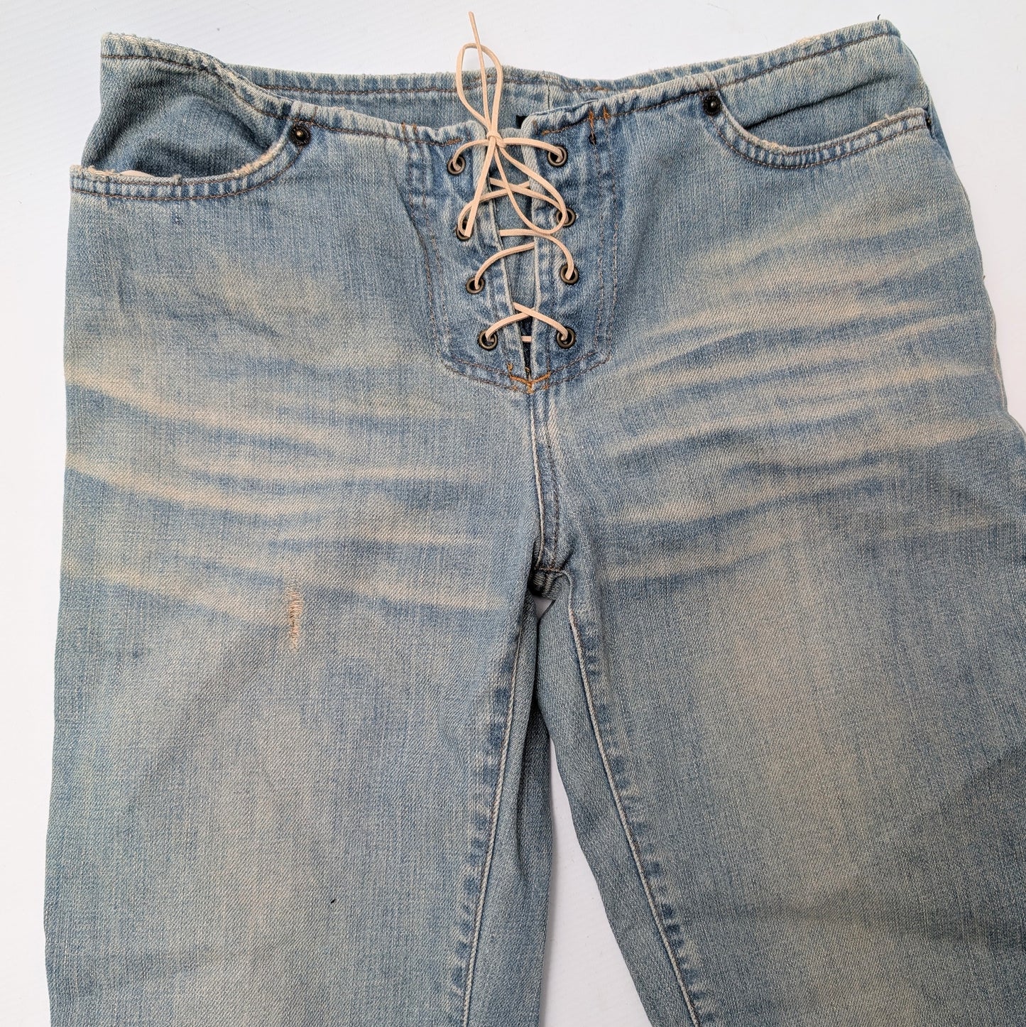 Jeans Dolce & Gabbana à lacet - M