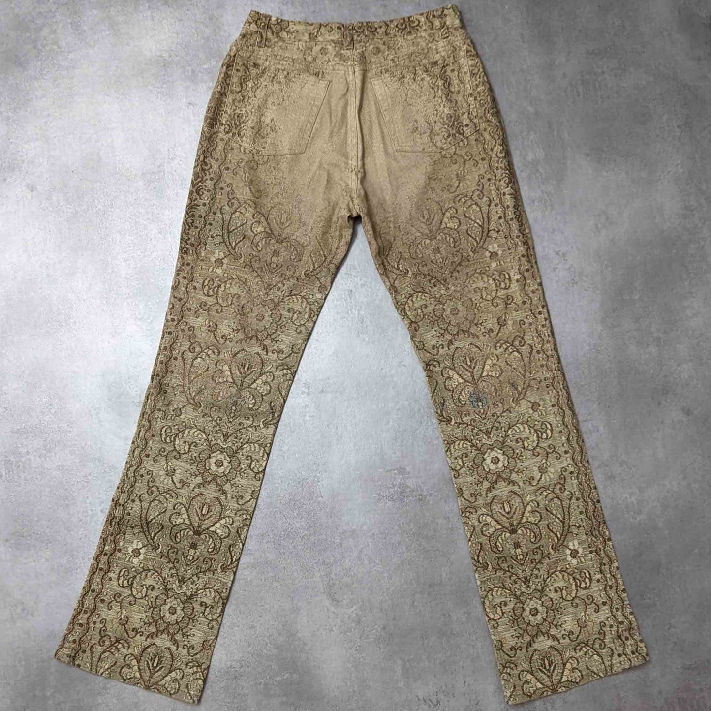 Jeans Roberto Cavalli motif "broderie"- S