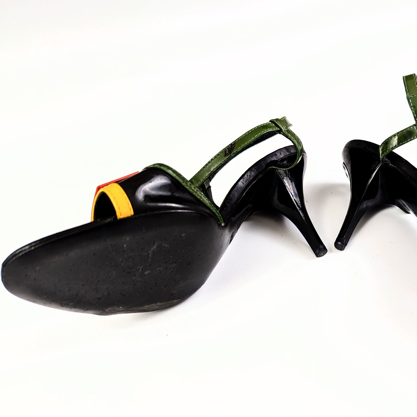 Sandales Fendi tricolore - EU37|UK4|US6