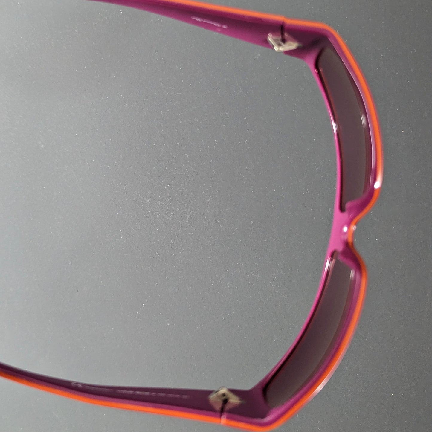 Lunettes de soleil logo “Your Dior 2” rose et orange Dior par Galliano.
