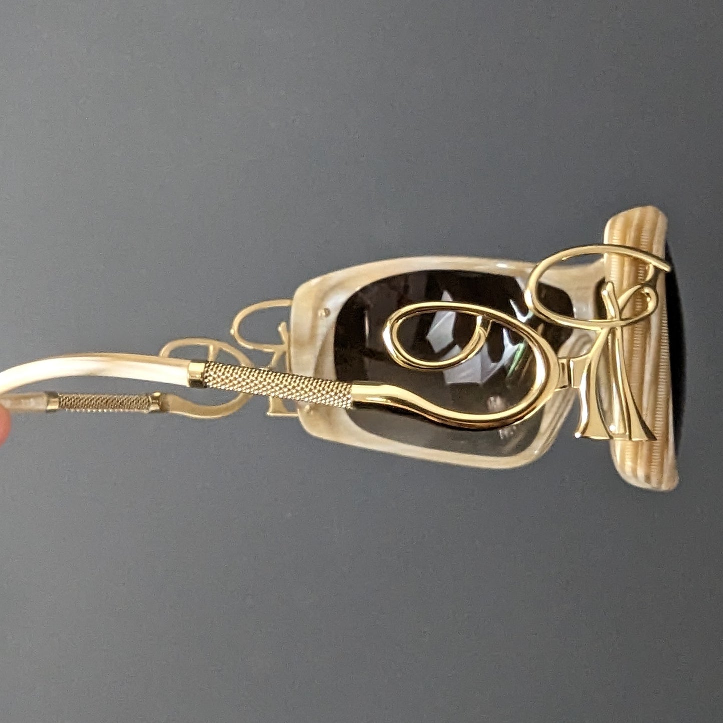 Lunettes Roberto Cavalli masque beige