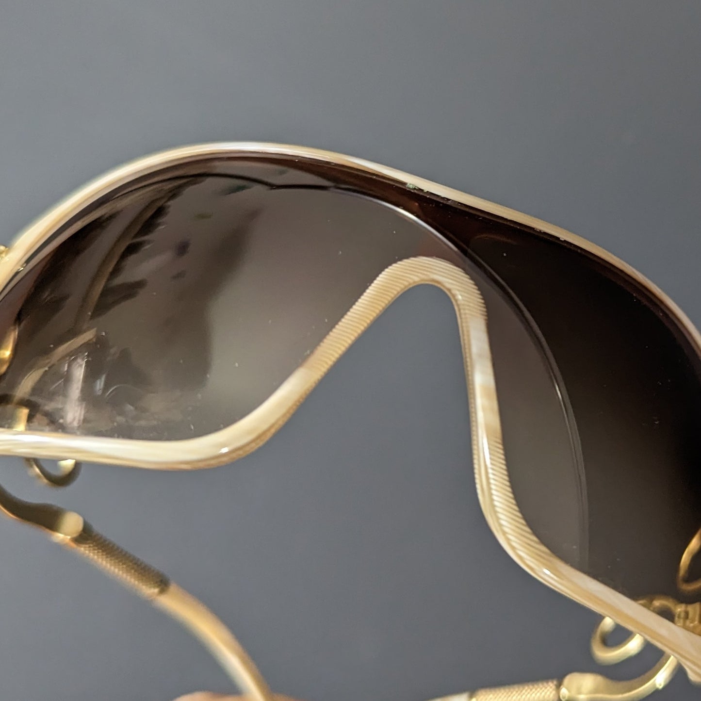 Lunettes Roberto Cavalli masque beige