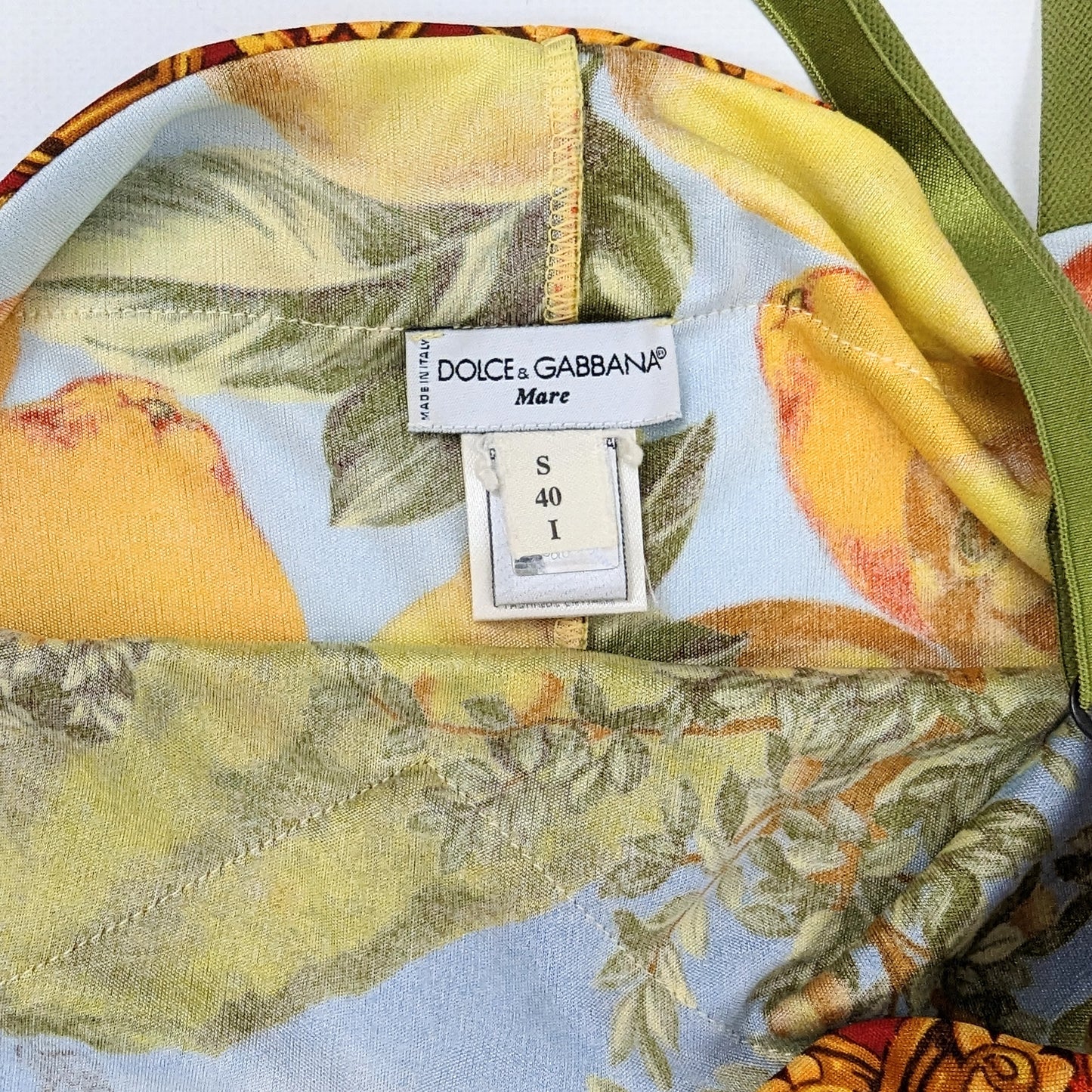 Robe Dolce & Gabbana citron - S