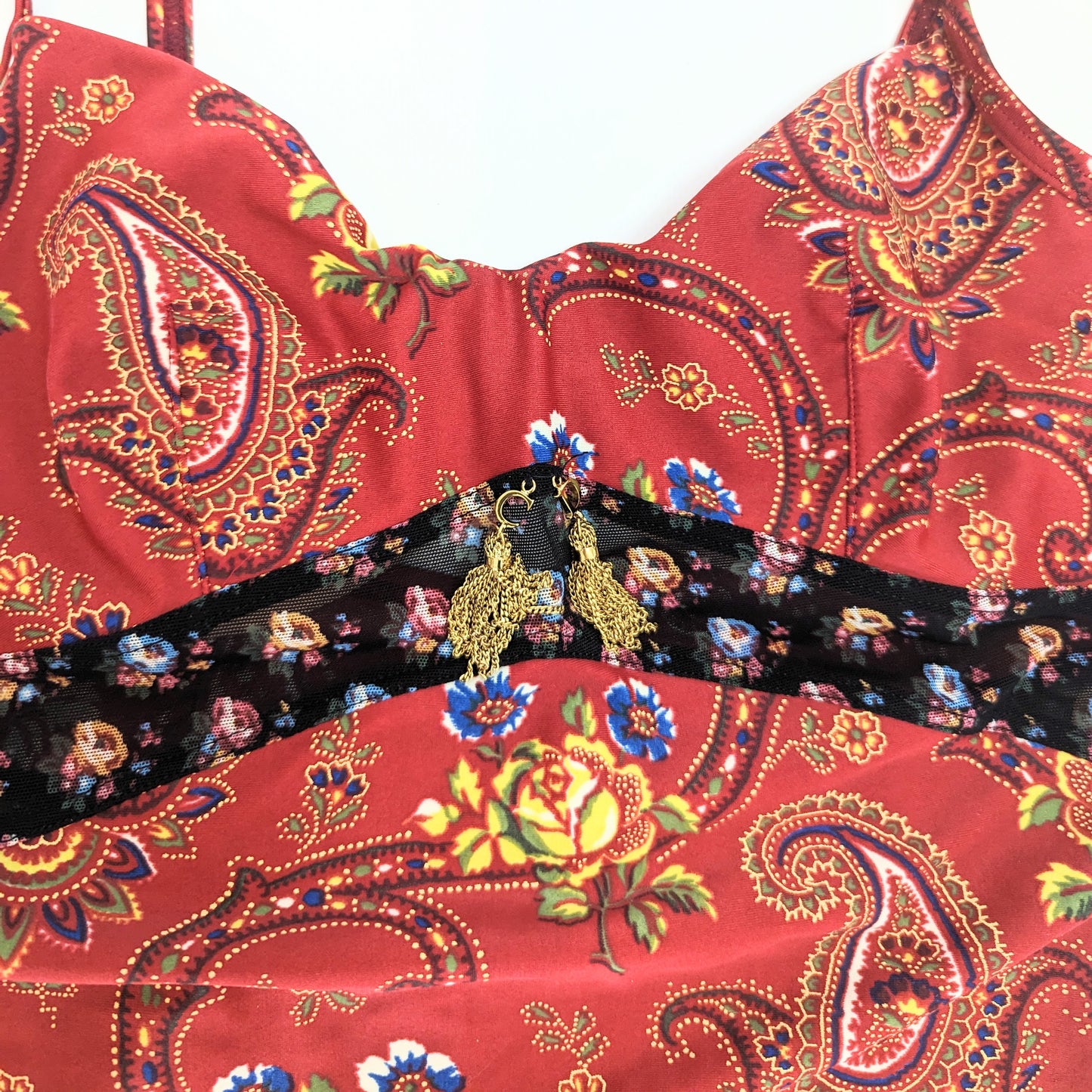 Maillot de bain imprimé floral Dior par Galliano - A/W 2002