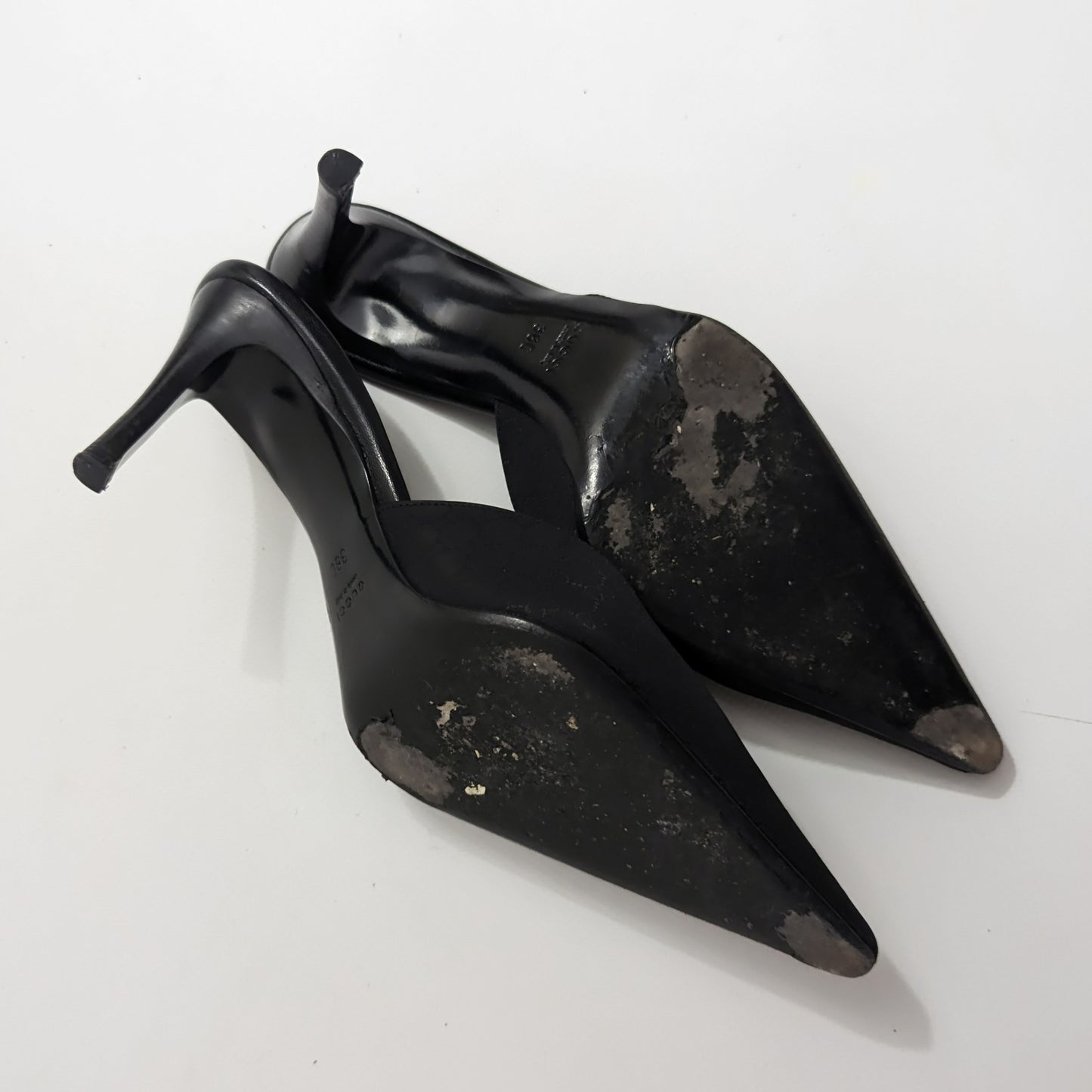 Mules monogramme noire Gucci - FR38|5UK|6.5US