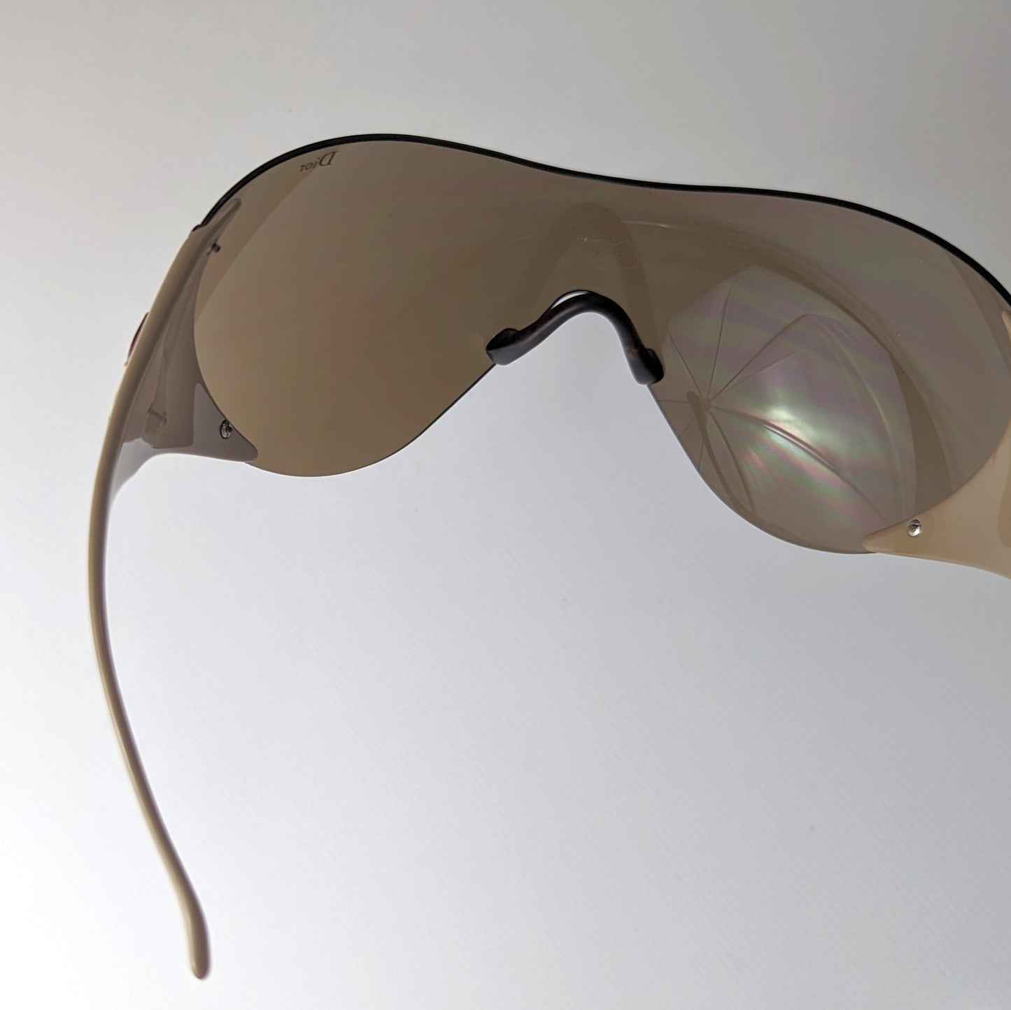 Lunettes de soleil SKI Beige Christian Dior ''Dior Rasta 1"