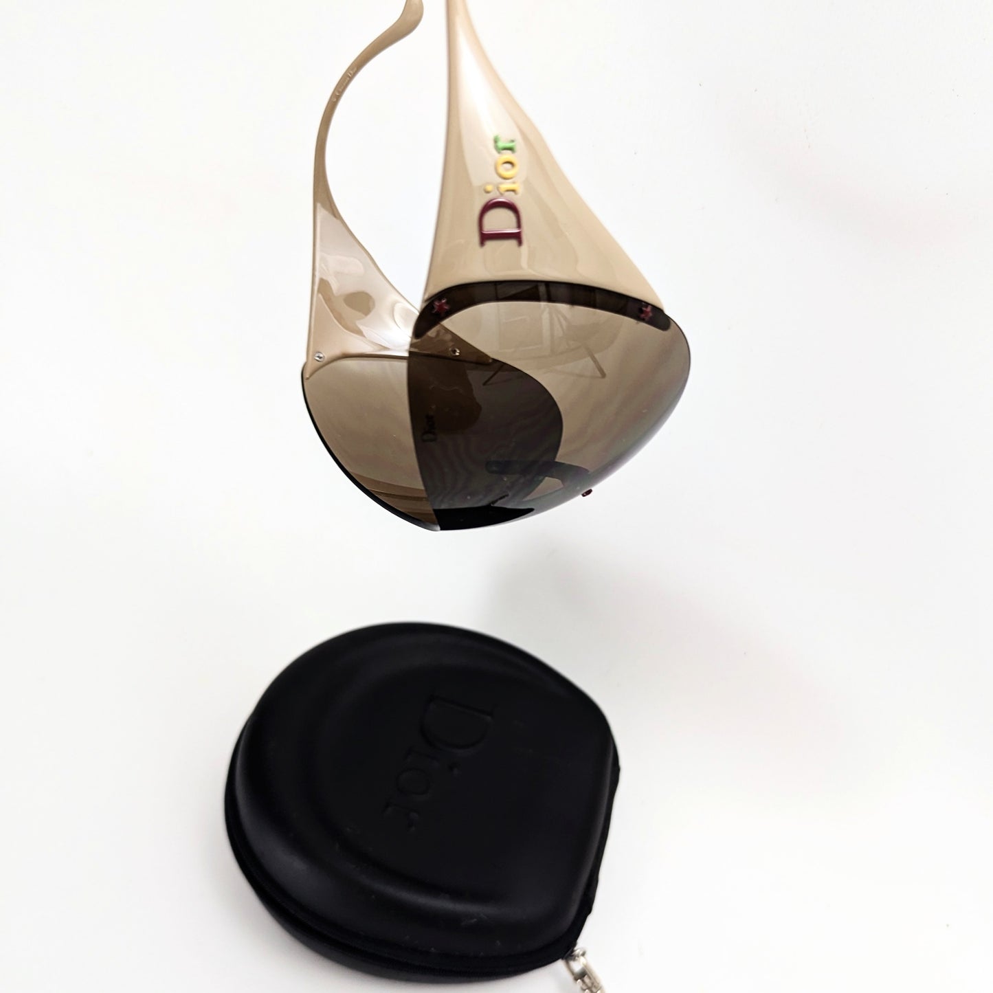 Lunettes de soleil SKI Beige Christian Dior ''Dior Rasta 1"