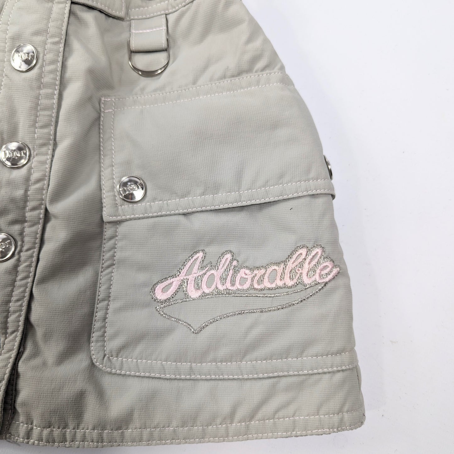 Jupe à bretelle "adiorable" Dior par Galliano - 4Y