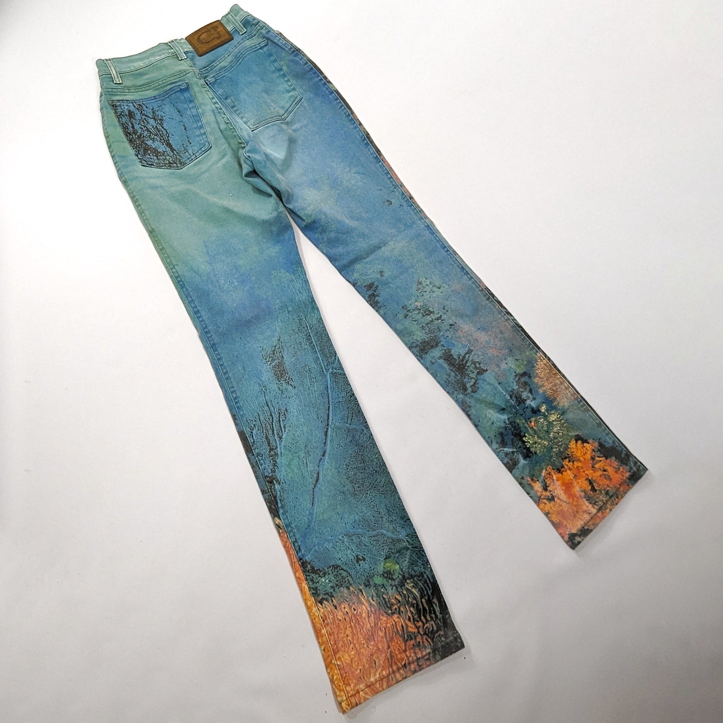 Jeans Cavalli motif fond marin - XS